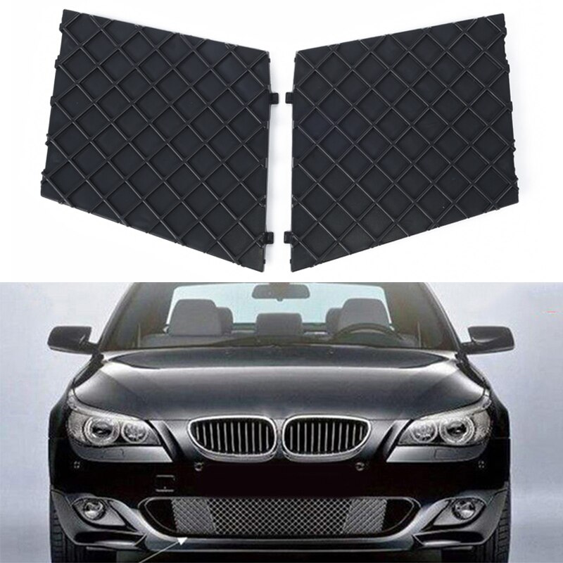 M sport puskurin suojuksen säleikkö 2 kpl lisävarusteiden vaihto l/r verkkoverhoilu bmw  e60 e61: lle