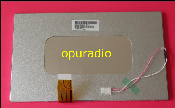 Écran LCD TFT 7 pouces pour A070FW03 V1 V2 V3 V4 V5 V6 V8 A070FW03 V.8 CCFL rétro-éclairage GPS écran de remplacement de réparation de panneau d'affichage