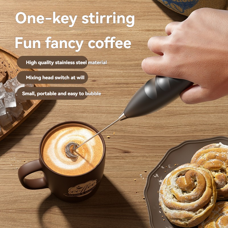 Handhållen multifunktionell elektrisk äggvisp med trådlös strömförsörjning och aa-batteri, ett måste för hembakning, passar