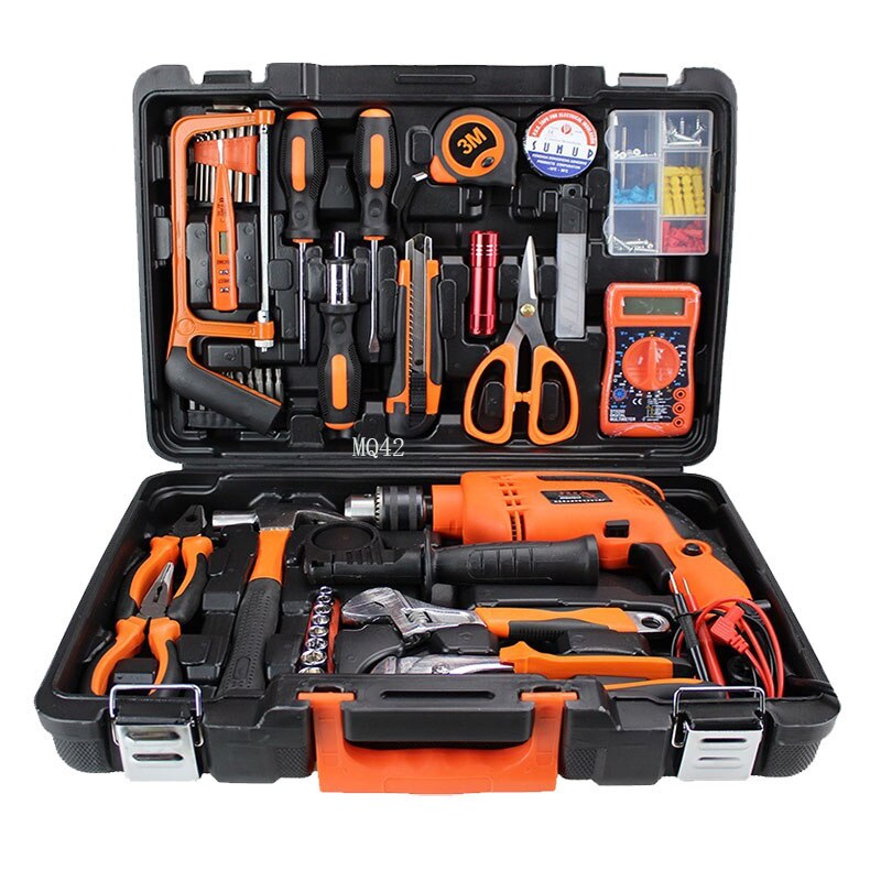 Combination Socket Wrench and bit hand tool set: White