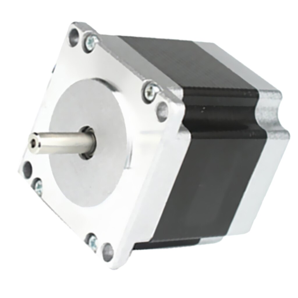 76mm Two phase Stepper Stepping Motor, 24V/3A 1500 RPM, 1.8 Degree Step Angle with 4 Lead for Nema23 3D Printer, CNC