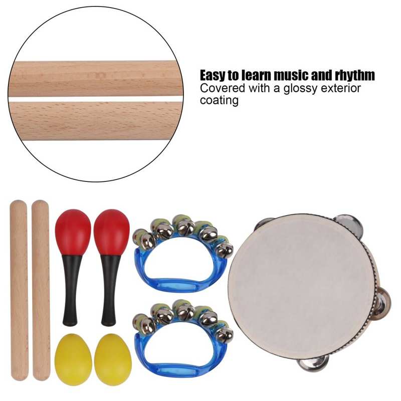 Percussie Speelgoed Kit Soepel Fun Muziekinstrumenten Voor Kinderen Kinderen