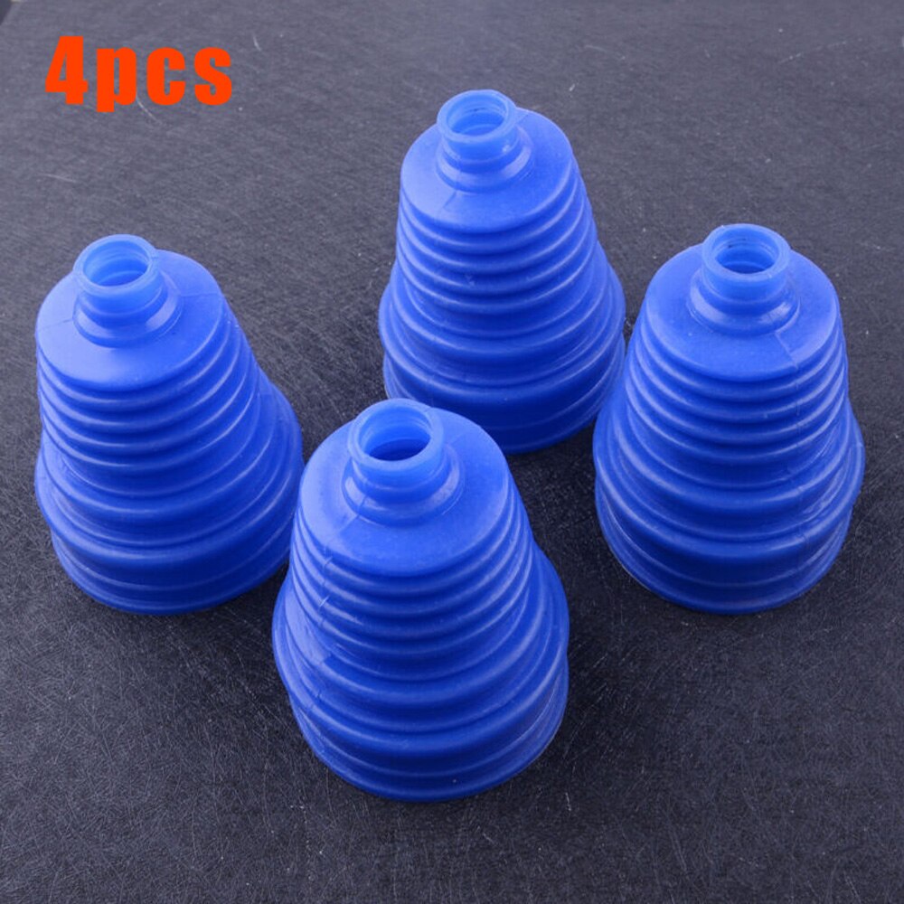 4pcs Joint Boot Drive Shaft Universal Silicone CV Constant-Velocity Practical