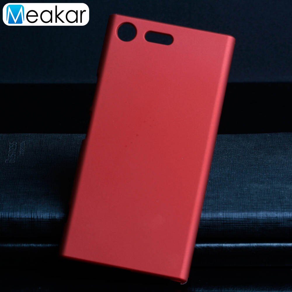 Coque cubierta 5.5For Sony Xperia Xz Premium Dual Xzp G8141 G8142 Coque trasero de teléfono caso de la cubierta: Red