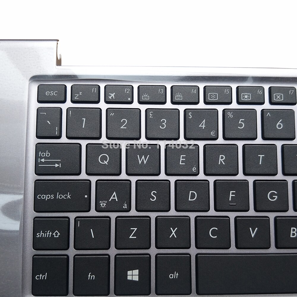 Vervanging Toetsenborden Verlicht Toetsenbord Voor Asus UX303 Ub UX303U UX303UA UX303UB Uk Euro Eu Palmrest Cover 64020 2BA 3631UK00