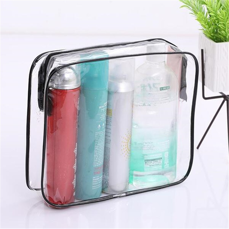 transparent PVC Taschen Reise Veranstalter Klaren machen-hoch Tasche Kosmetikerin Kosmetik Tasche Schönheit Fall Kulturbeutel Machen hoch Beutel Waschen Taschen