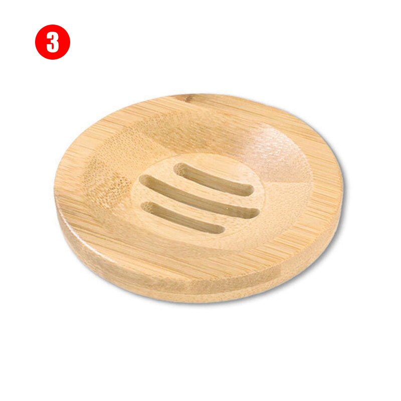Jabonera de madera con soporte de bandeja de jabón, plato de rejilla para jabón, contenedor portátil para el hogar y el baño HR: 3