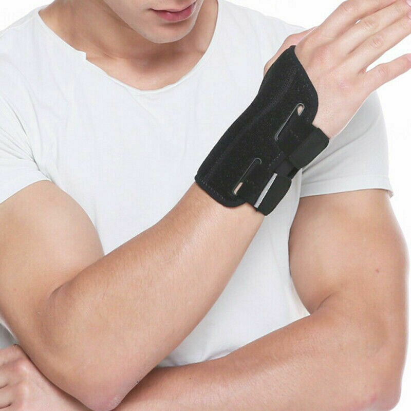 Adjust Wrist Hand Brace Support Carpal Tunnel Splint Arthritis Sprain Stabilizer Strap Protector Gloves Nylon