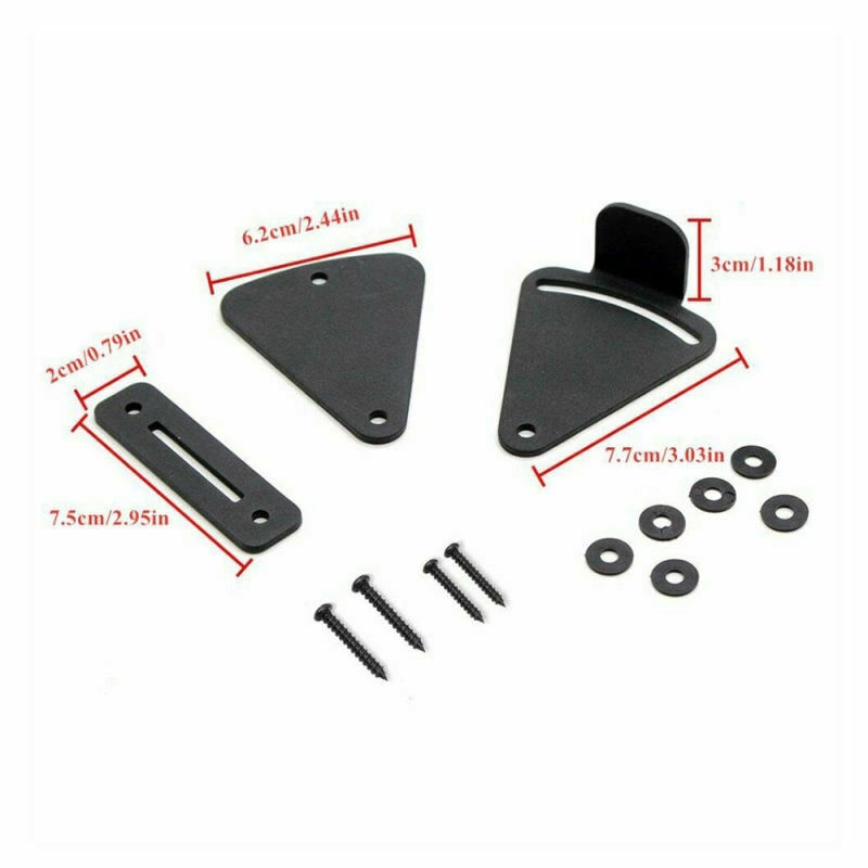 2Pcs Sliding Houten Deur Schuur Gate Klink Hardware Kit Rvs Noise-Gratis Voor Pocket Deuren Garage en Schuur Hout Gates
