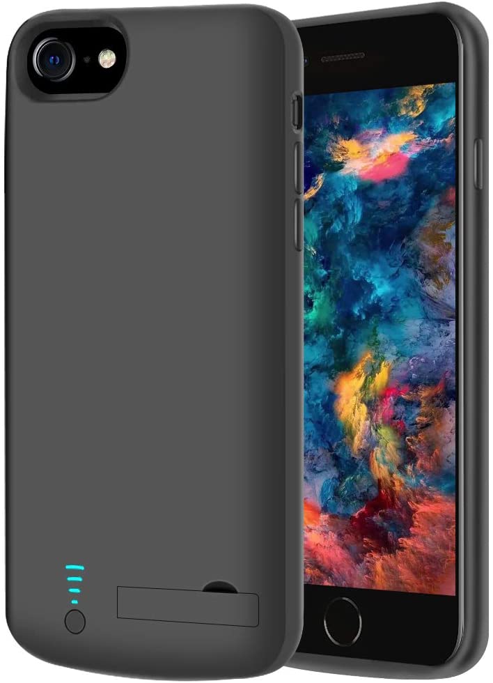 Neng 5500 mah rood voor iphone 6 6s 7 8 se)  batterij zachte utp-oplader case draagbare verpakking 8000 mah voor iphone 6 7 8 plus