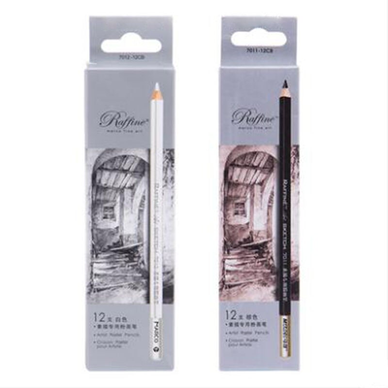 Kohlenstoff Stift Markieren Bleistift Skizze Holzkohle Bleistifte einstellen Kunst Malerei Lieferungen Hand-gemalt Weich Mittel Hart Kohlenstoff Stifte