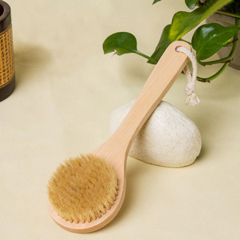 Ana Wiz Lymphatische Detox-Bürste – Mit Wildschweinborsten & Gummi-Noppen Für Körper & Gesicht