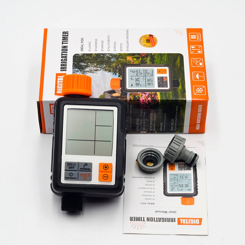 Automatische Elektronische Wasser Timer Lcd Bildschirm Sprinkler Controller Outdoor Garten Timer Bewässerung Timer Bewässerung Controller Werkzeug