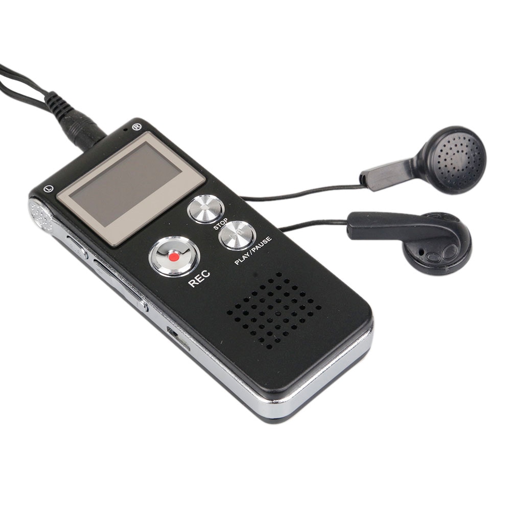 Oplaadbare 8 Gb Digital Audio Voice Recorder Dictafoon Telefoon MP3 Speler Et