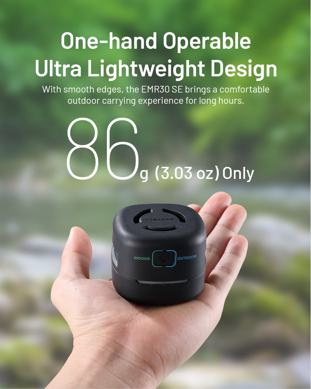 NITECORE EMR30SE Outdoor Camping Quick Mosquito Eliminator Portable Mobile Electric Mosquito Eliminator