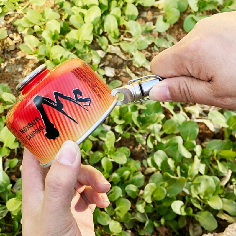 Metal Gas Tank Hole Puncher Tool Mini Propane Tank Cylinder Pliers For Used Bottles Camping Picnic BBQ Fishing Accessories ZJ