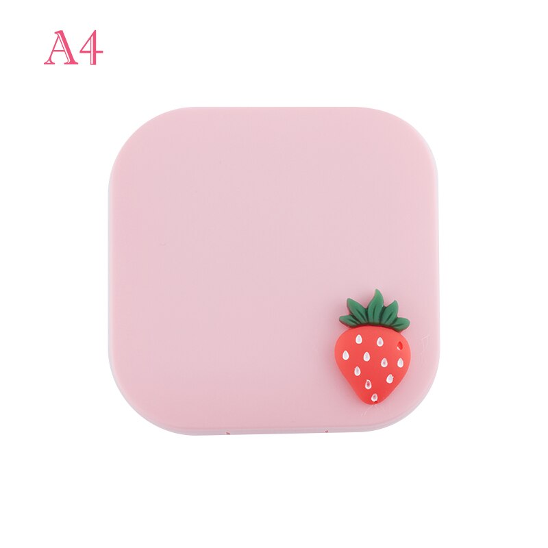 Contact Lens Case Mirror Soaking Container Business Travel Holder Kit Contact Lens Case Square Travel Portable: D