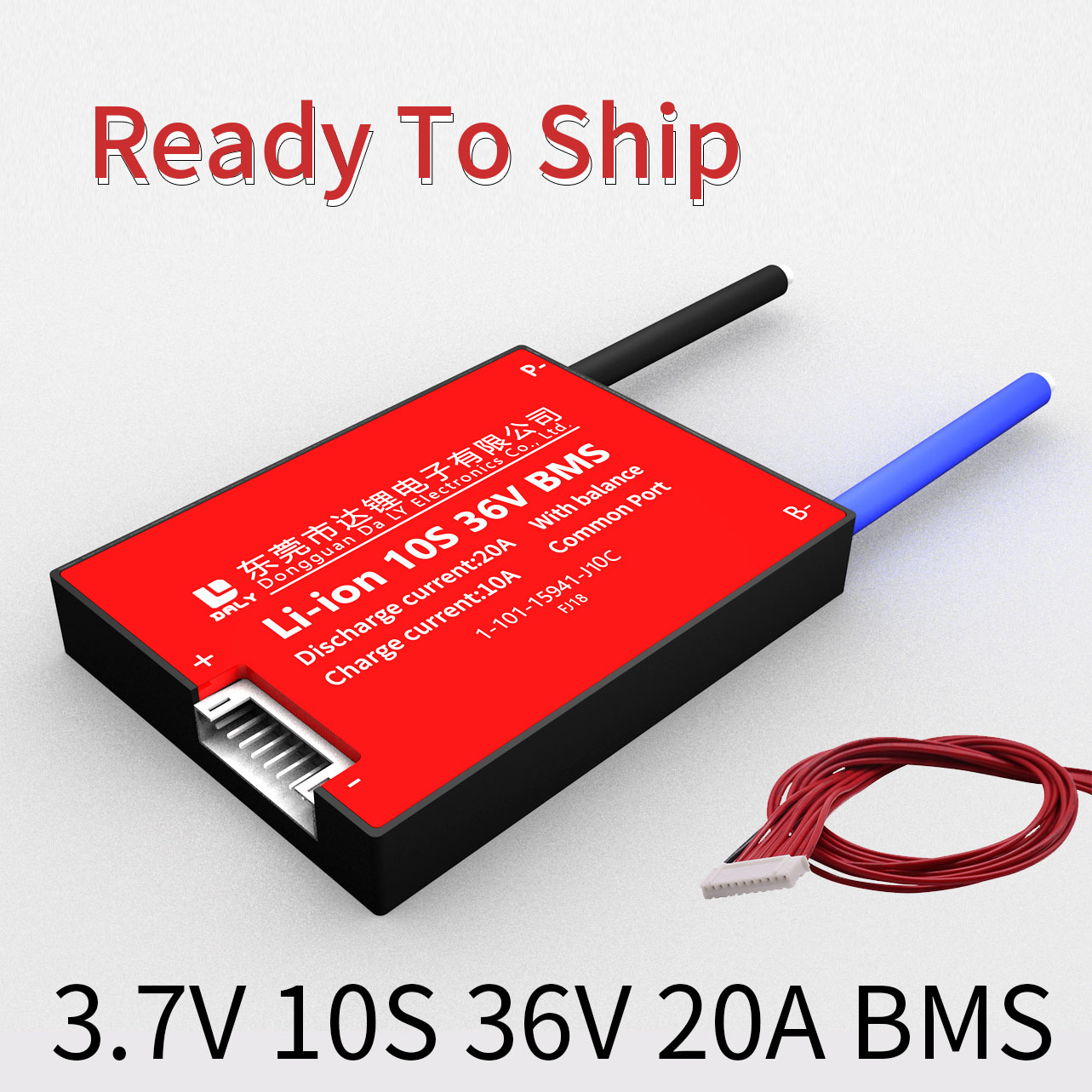 18650 BMS 10S 36V 20A Li-ion Battery With Balance Supports Ebike Escooter