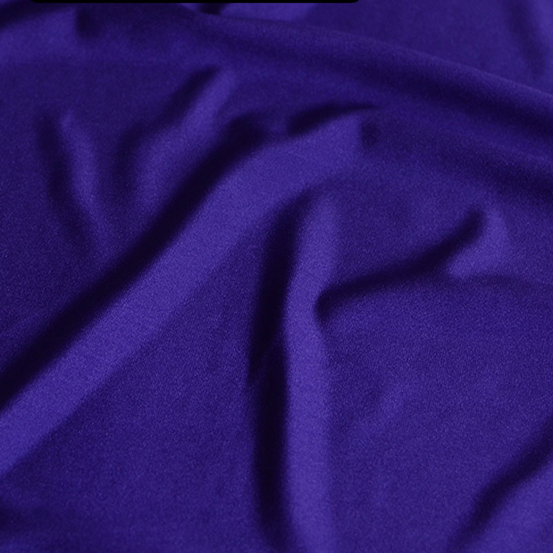 Badetuch aus Polyester, hellem Spandex, hochelastischer Stoff, lateinamerikanisches Tanzkostüm nach Meter: Schwarz