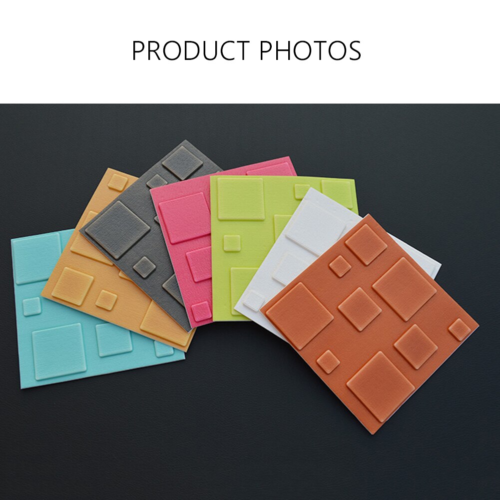 3D Bakstenen Muur Sticker Diy Slaapkamer Decor Vochtbestendig Waterdicht Foam Sticker Zelfklevende Muurtattoo Diy Home Decor