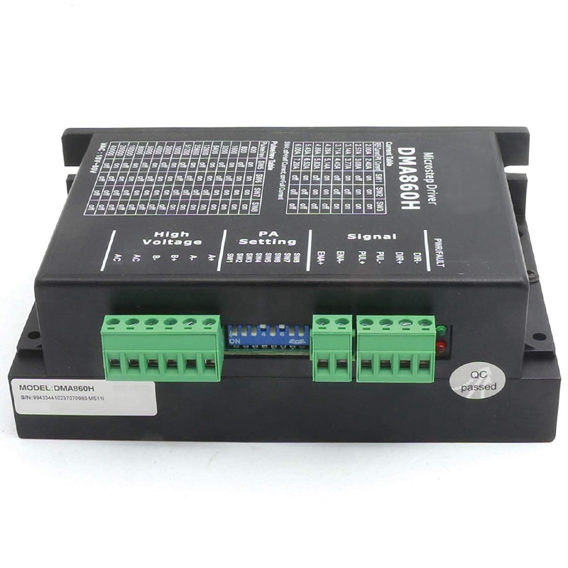BEAU-DMA860H Step Driver 2 Phase DSP Microstep Driver for Nema 34 Nema 42 AC24-80V DC24-80V