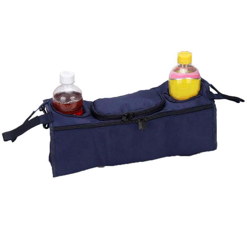 Kinderwagen Organizer Tas Veilig Console Tray Pram Opknoping Zakken Fles Cup Multifunctionele Kids Kinderwagen Accessoires