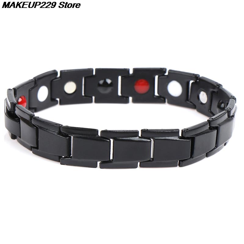 Bracelet magnétique Anti-ronflement, 1 pièce, soins de santé, montre-Bracelet Anti-ronflement, sommeil: Black
