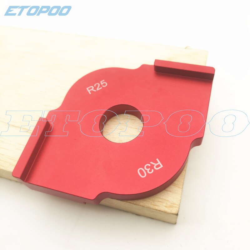 Radius snelfreestafel bit  r5 r15 r20 r25 r30 t10 t20 hoekmal sjablonen houtfrees mal timmerman houtbewerkingsgereedschap