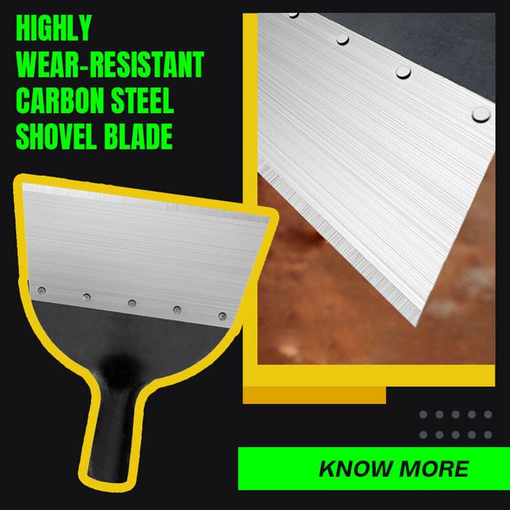 S/L Multi-Functional Outdoor Garden Cleaning Shovel Steel Flat Shovel Soil Diggers Weeding Planting Farm Weeding Tool