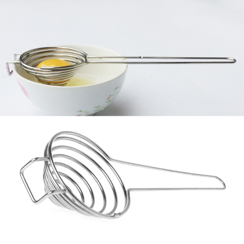 Stainless Steel Egg White Separator Yolk Filter Ki... Grandado