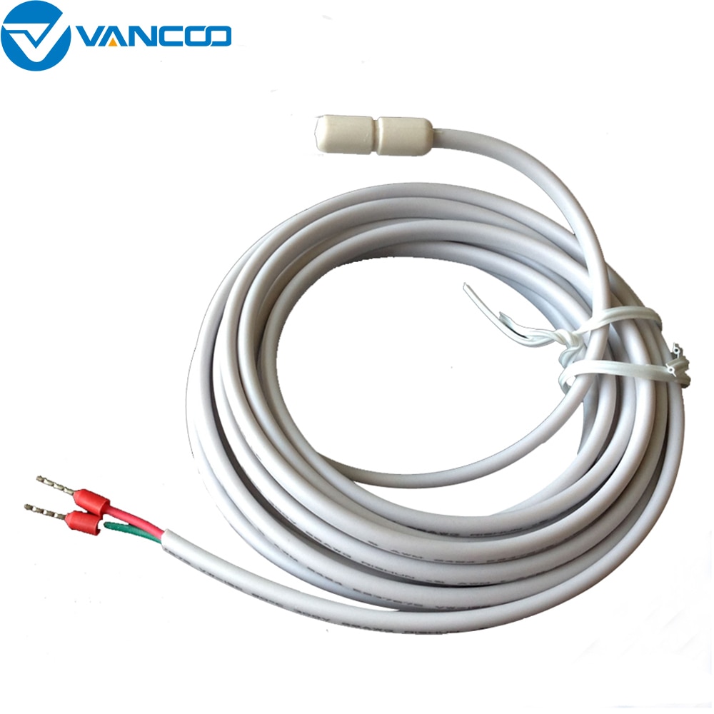 Vancoo-Sonda de Sensor externo de temperatura, sistema de calefacción por suelo radiante, 16A termostato eléctrico, controlador de temperatura 10K 3950, 3M
