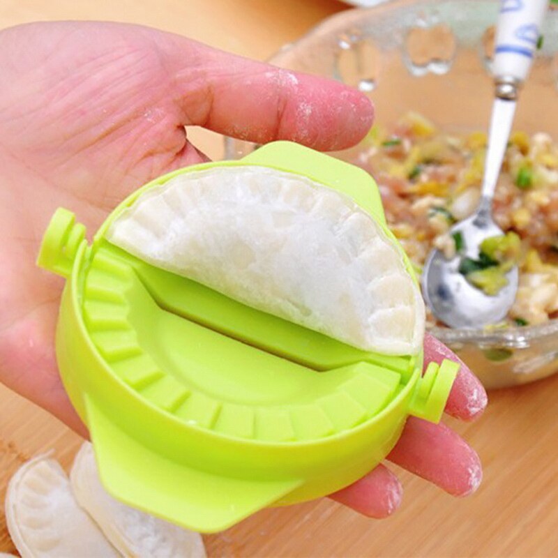 Gør-det-selv dumplings værktøj hvede halm jiaozi pierogi form dumpling form clips bageforme wienerbrød køkkentilbehør