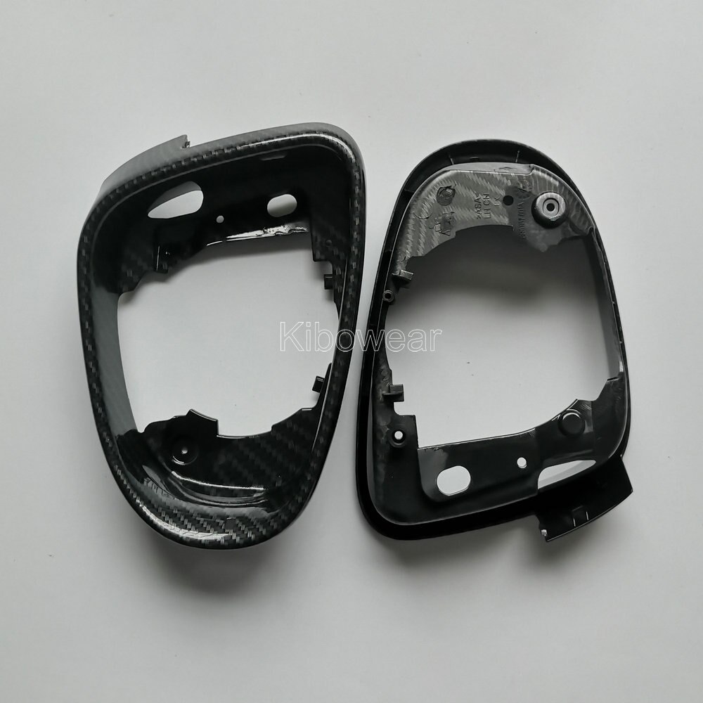 Cadre de rétroviseur latéral en carbone pour VW Golf 6 MK6 GTI R20 gtd, garniture de remplacement de boîtier d&#39;aile