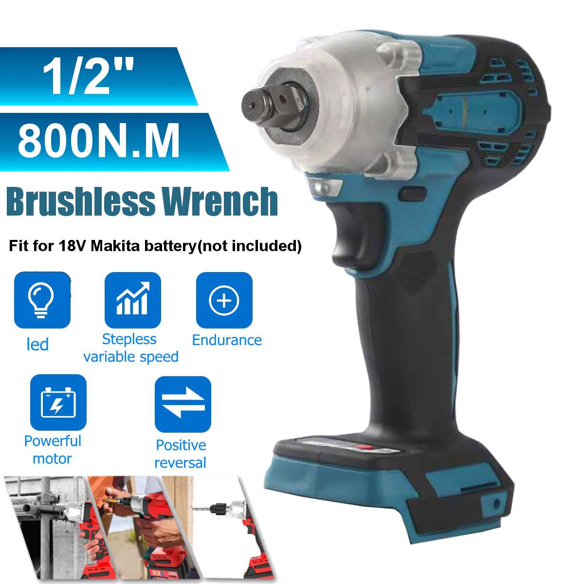 Makita DTD153ZJ tournevis à percussion sans fil, corps seulement dès € 190.9