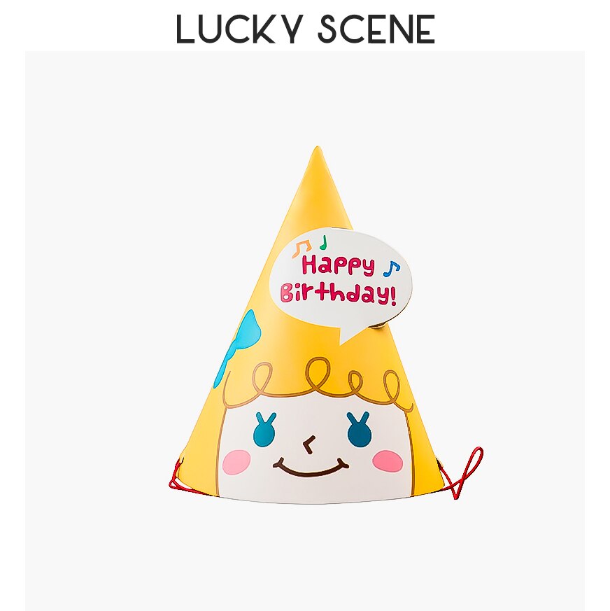 Sombreros de de cumpleaños de animales de dibujos animados de papel para niños, mascotas, adultos, celebración divertida, de cumpleaños, manualidades DIY, suministros para fiestas S00229: B