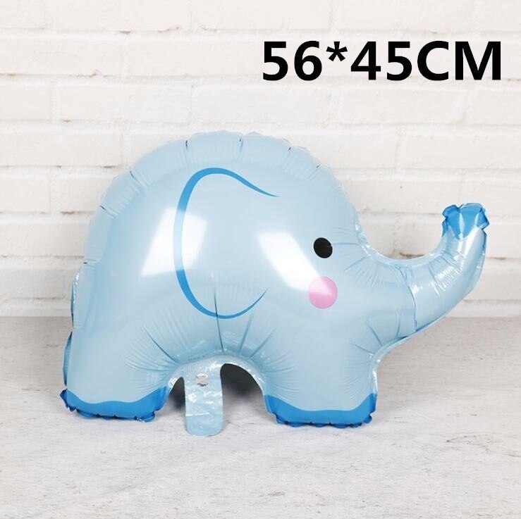 1 stücke Große Luftballons Tiere panda Fuchs Glücklich Geburtstag festival Dschungel Party Kinder Baby Dusche Dekorationen Helium Ballon: Elephant
