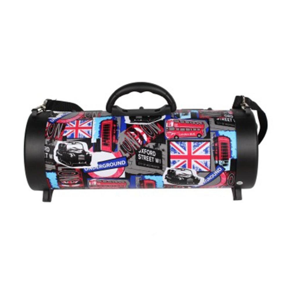 Outdoor Portable Bluetooth Speaker M17 Wireless Subwoofer Speakers Radio FM Mp3 Bike Car Karaoke Player: National flag