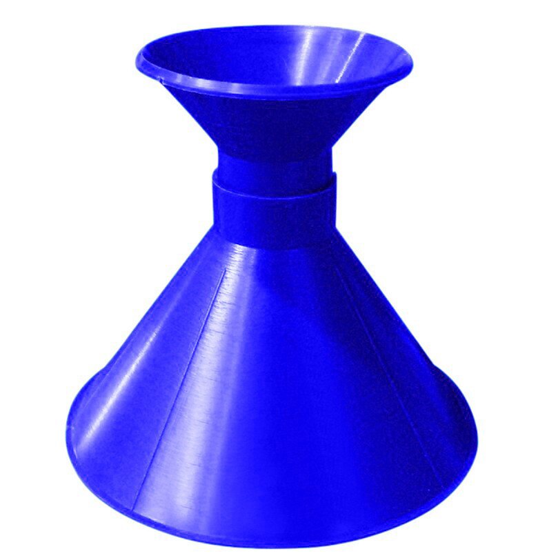 Magic Cone-Shaped Windshield Ice Scraper Snow Becomes A Funnel Windshield Ice Shovel Snow Shovel Tool Funnel: Blue
