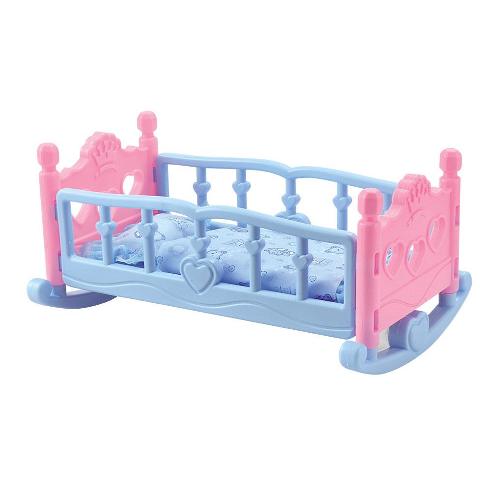 Kinderen Meisjes Speelhuis Speelgoed Bed Prinses Pop Speelgoed Shaker Hangmat Simulatie Wieg Prinses Pop Bed Rol Spelen In Voorraad