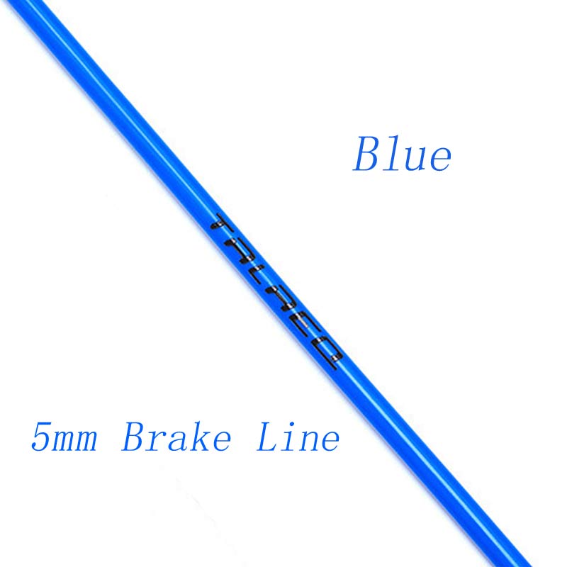 3M Universal Bicycle Brake Cable Housing Shift Cable Wire Pipe for 4mm/5mm MTB Road Bike Derailleur Brake Line Front Rear Tube: 5mm Brake-Blue