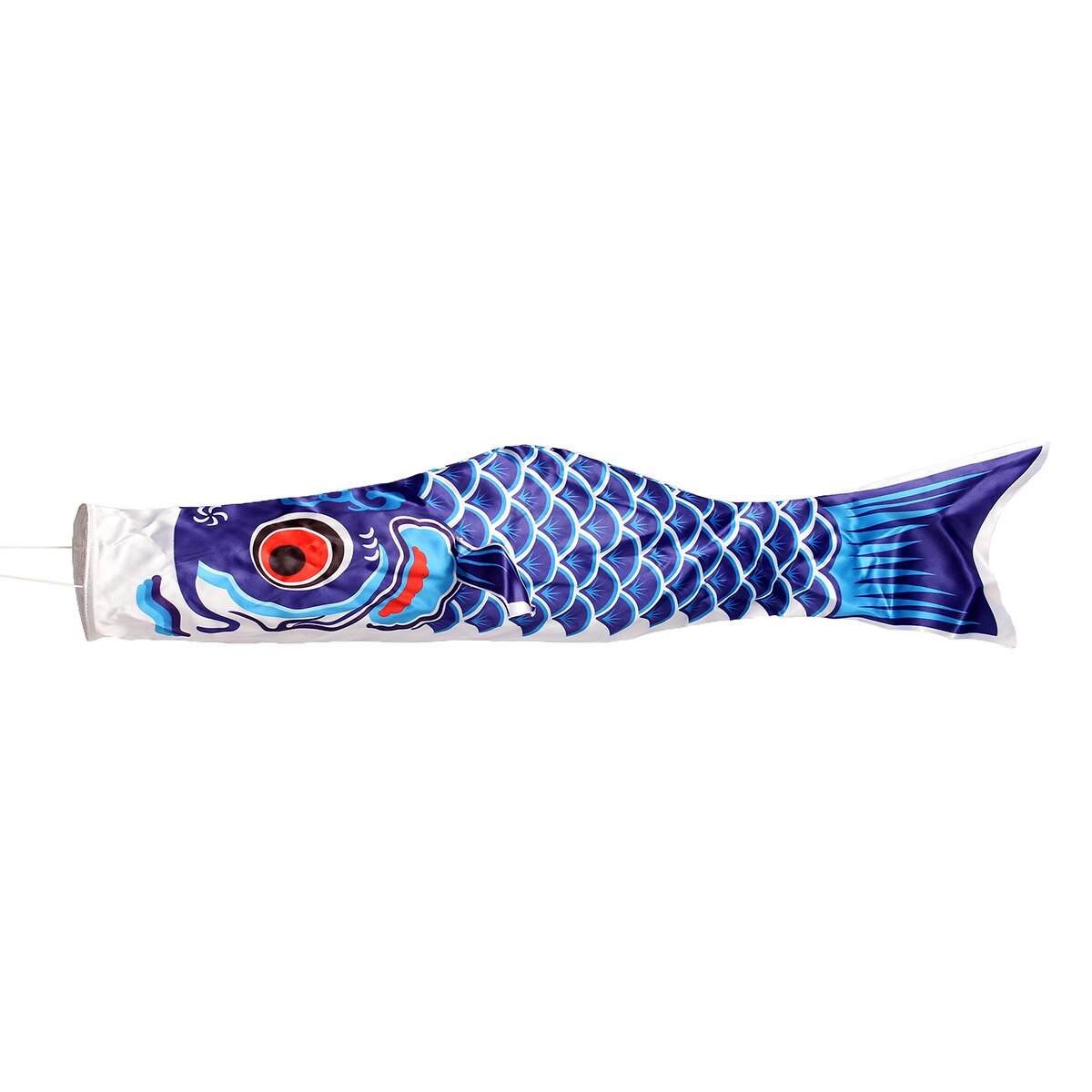 70cm colorido estilo japonés carpa viento Streamer pez cometa de bandera Koi Nobori Koinobori adornos de doméstica