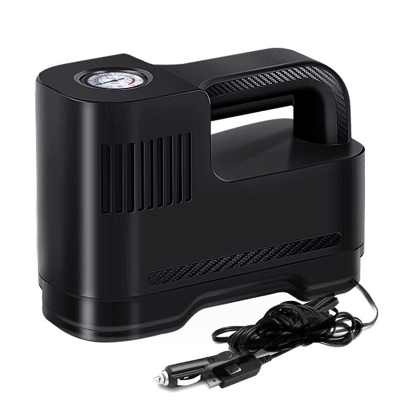 Portable Car Air Compressor DC 12V LED Light Digital Auto Tire Inflator Air Pump 6XDB
