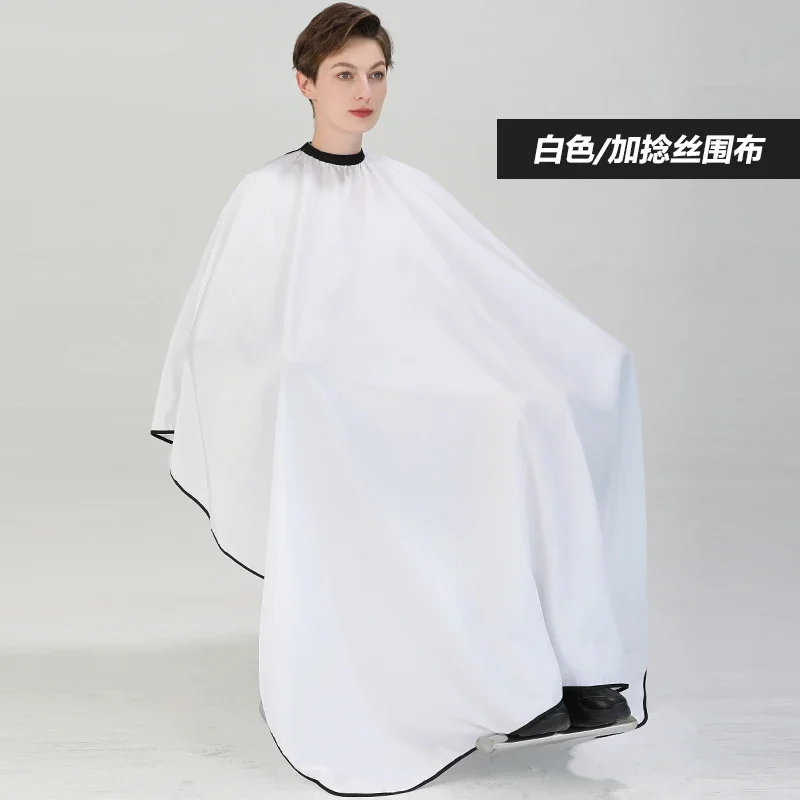 Plus Salon Professionele Kapsel Sjaal Snap Waterdicht Kapper Kappers Schort Kapper Haar Knippen Kleurstof Haar Styling Capes: Donker Kaki