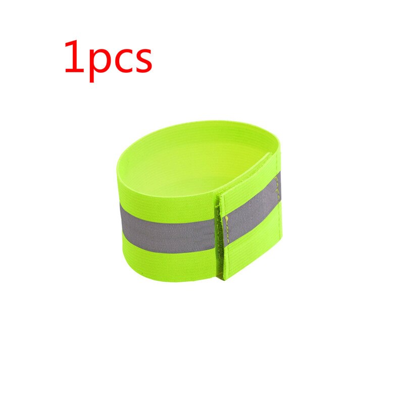 Tiras reflectantes de ciclismo para correr y pescar, cinta reflectante de seguridad en bicicleta, 1 unidad: 1 Pcs
