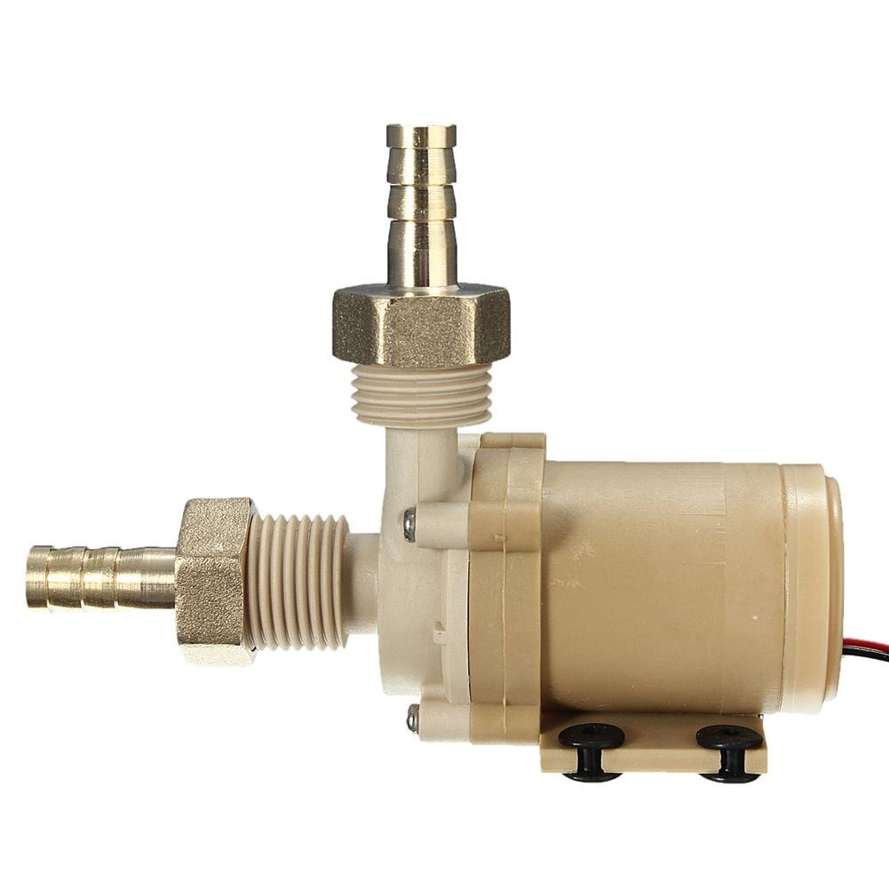 Solar Water Pump DC 12V Solar Water Circulation Pump Brushless Motor Water Pump High Pressure Circulation Pump: Default Title