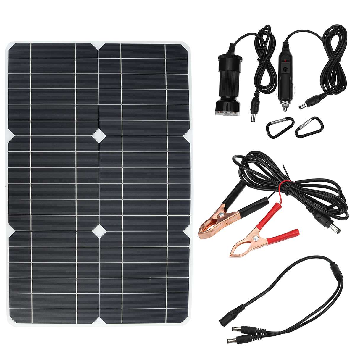 Solar Panel 300W 18V Sun power Solar Cells Bank Pa... – Grandado