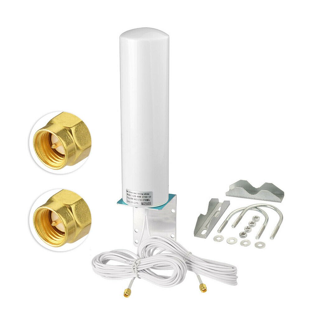 Omni Direzionale 4G 3G LTE MIMO Esterno antenna Esterna per Huawei B535 B715 B593 B525 SMA 5m