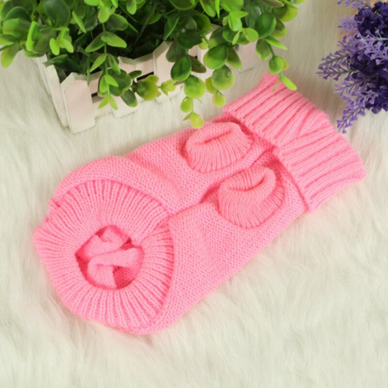 Dog Hoodie Sweater KNIT Jumper Hoodie Pet Puppy Clothes Coat Jacket Winter Warm Clothes Apparel Pet clothes Dog Sweatshirt 1