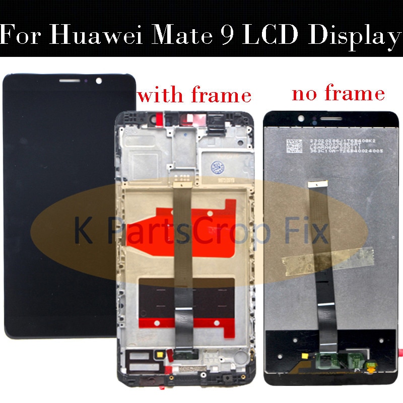 For HUAWEI Mate 9 LCD Display Touch Screen Digitizer For Huawei Mate 9 LCD With Frame Mate9 MHA-L09 MHA-L29 Screen Replacement