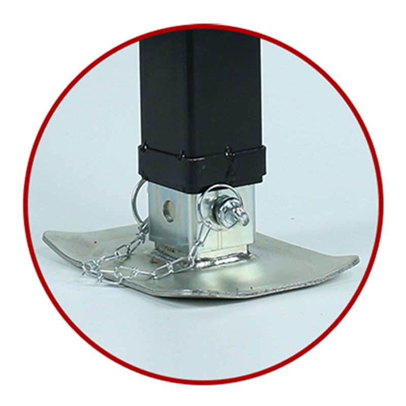 Alwaysme Marine Boot Vierkante Weld Op Pijp Swivel Trailer Jack Belasting 8000lbs 3632KGS,640-1360Mm